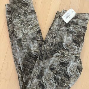 NWT Sandwich Abstract Print marble pants